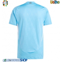 Maglie da calcio Belgio Seconda Maglia Europei 2024 Manica Corta